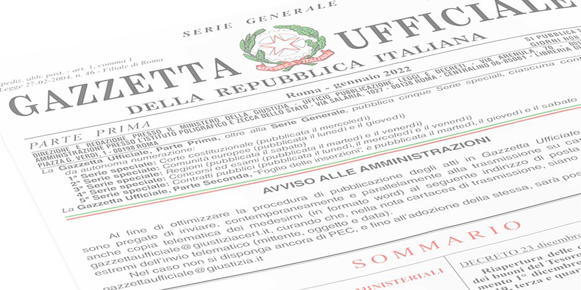 Gazzetta Ufficiale
