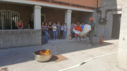 Corso antincendio - Esercitazioni pratiche